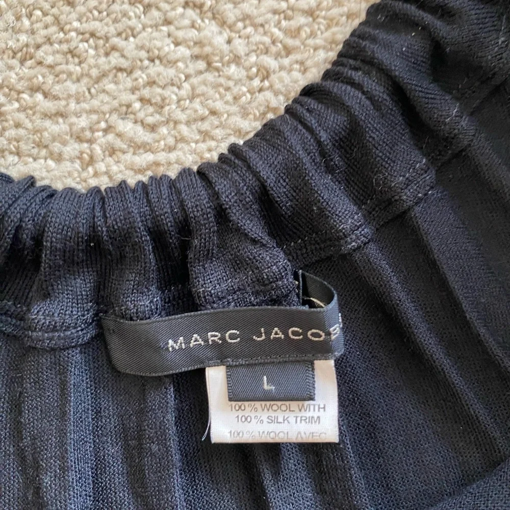 Marc Jacobs wool silk tunic top large - Picture 2 of 2